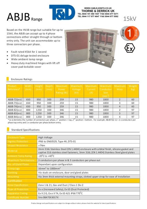 abtech junction box datasheet|atex approved junction box.